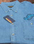 WEX DARK BLUE DENIM SHIRT